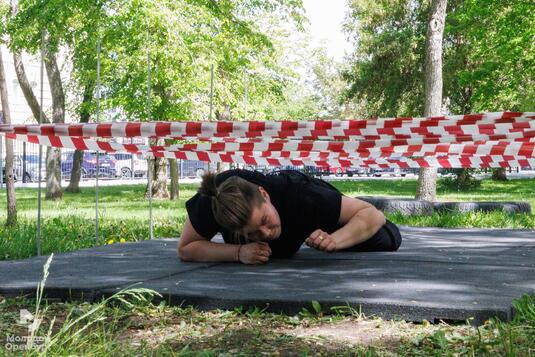 Студенты Оренбурга прошли квест «На безымянной высоте» в честь 81-й годовщины Победы